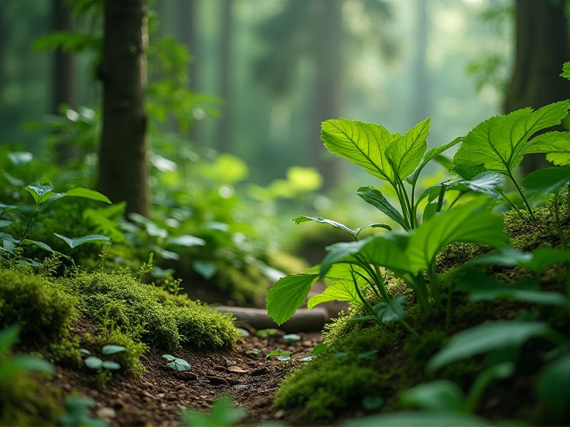 Thriving Acid-Loving Plants: Identifying Forest Favorites