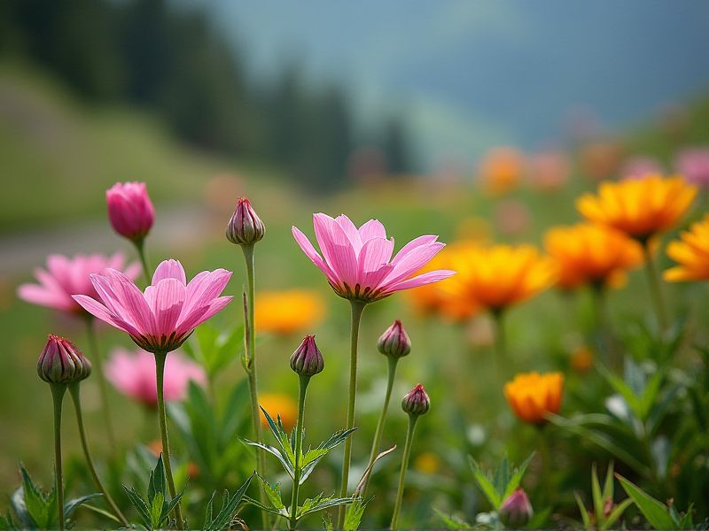 Alpine Plants: Thriving at High Altitudes