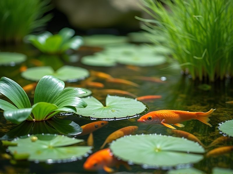 Top Aquatic Plants for Naturally Cleaning Fish Ponds