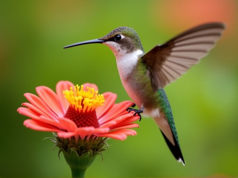 Hummingbird-Friendly Aromatic Plants: Top Picks for Your Garden