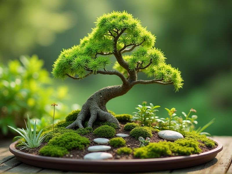 Miniature Bonsai Plants: Crafting Tiny Works of Art