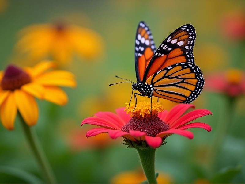 Vibrant Flowering Plants to Attract Butterflies