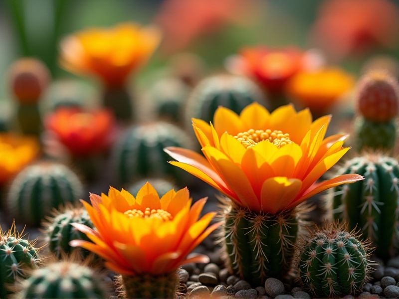 Guide to Brightly Flowering Cactus Plants