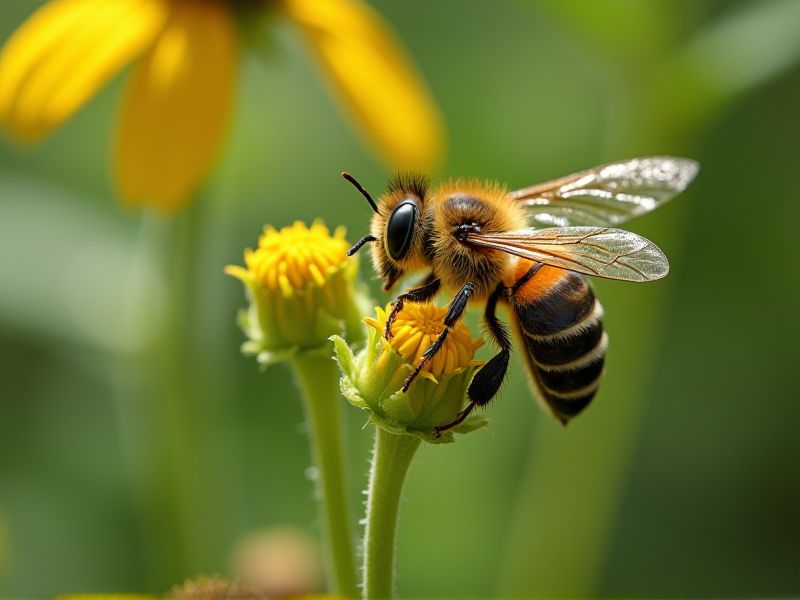 Climbing Plants for Bees: Attracting Pollinators with Vines and Flowers