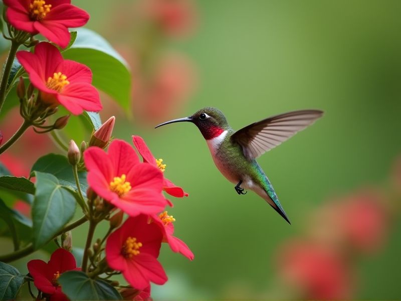 Attract Hummingbirds with These Climbing Plants: A Gardener's Guide