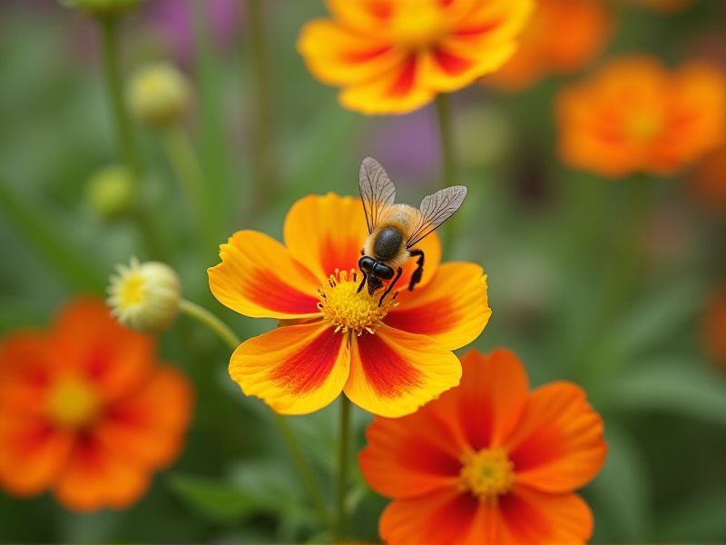 Vibrant Gardens: Plants That Naturally Attract Bees for Pollination