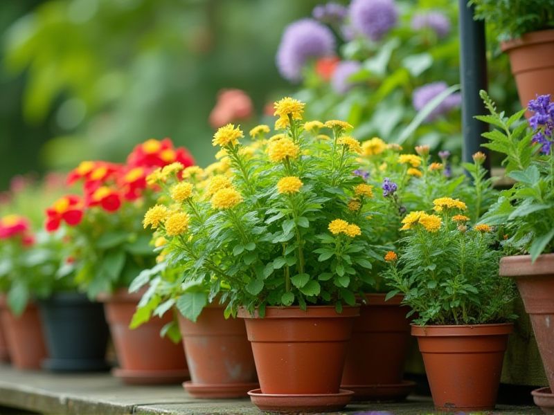 Heat-Tolerant Container Plants: Choosing the Best Varieties for Sunny Spots