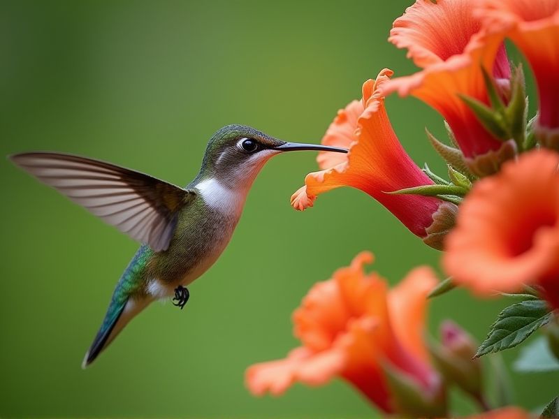 Top Cottage Plants to Attract Hummingbirds to Your Garden