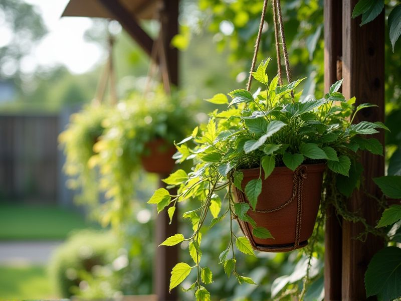 Maximizing Space with Hanging Plants: A Stylish Guide to Vertical Gardening