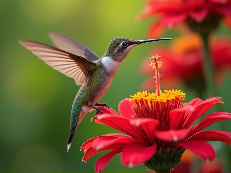 Red Blooming Plants to Attract Hummingbirds to Your Garden