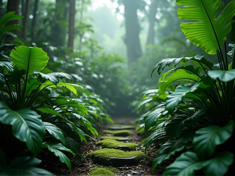 Jungle Plants That Flourish in Misty Environments - How to Choose and Care for Them
