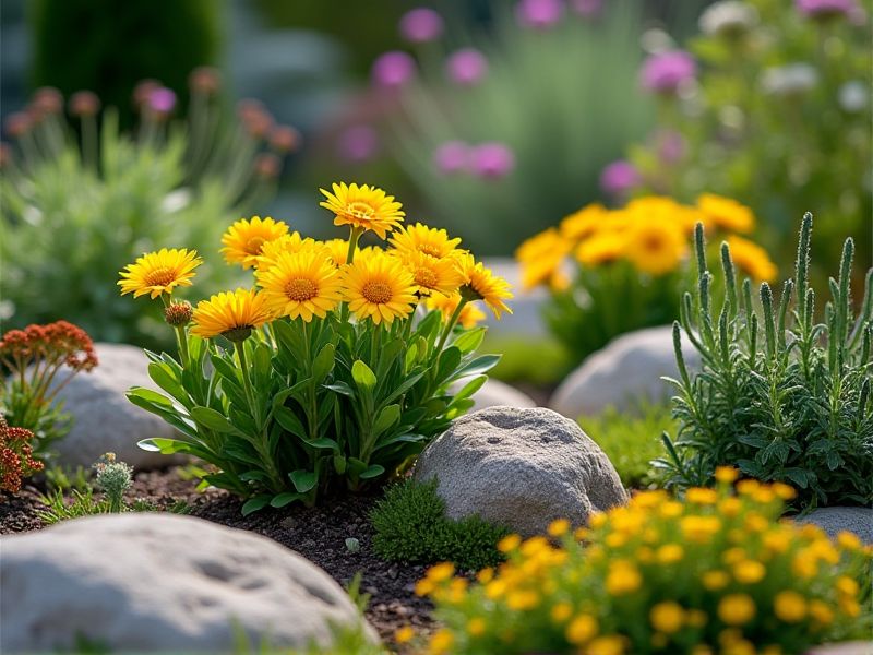 Low-Maintenance Rock Garden Plants for Effortless Beauty