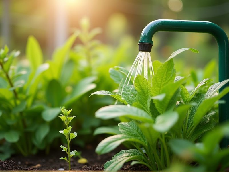 Efficient Self-Watering Plants: Minimizing Water Waste