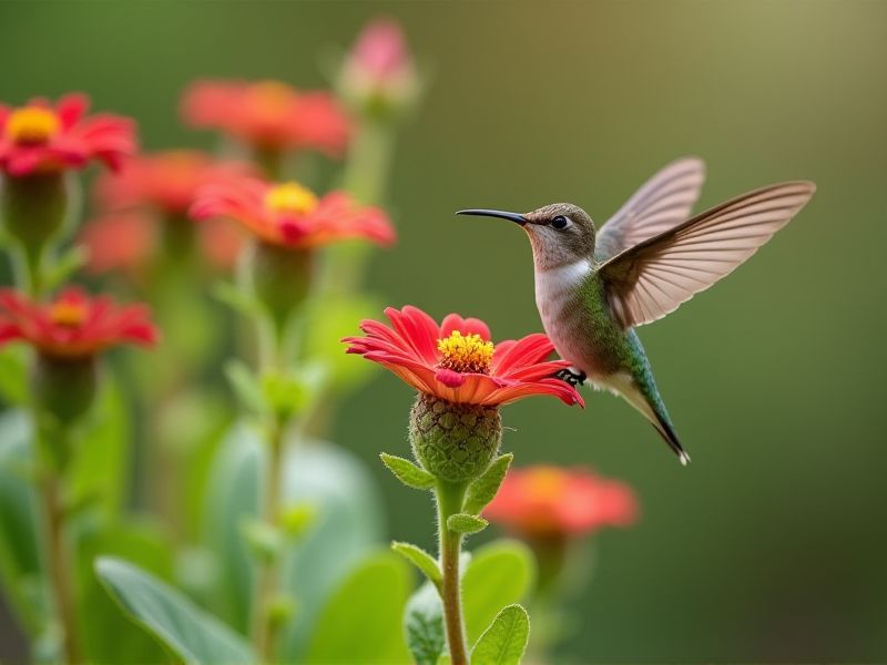 Guide to Small Plants That Attract Hummingbirds in Your Garden