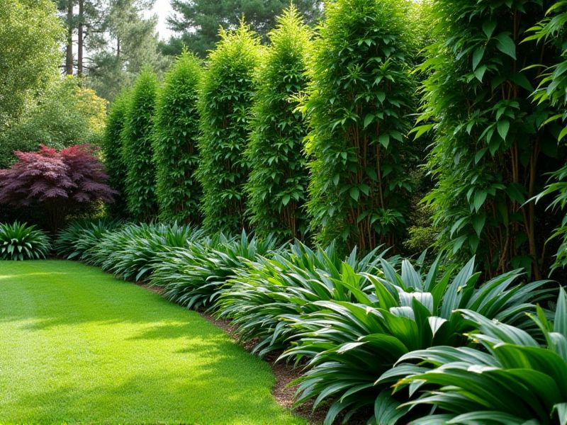 Tall Plants for Privacy Screens: Choosing the Best Green Barrier Options