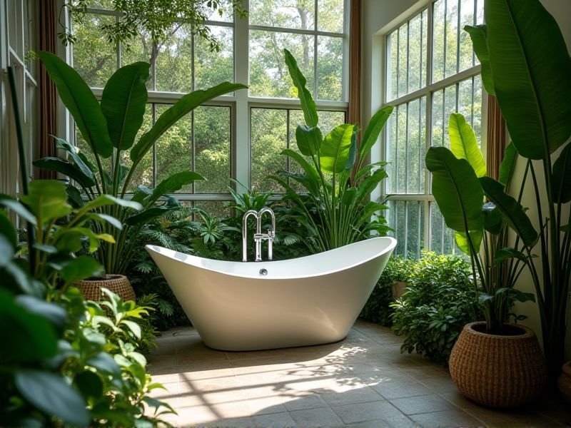 Tropical Bathroom Plants: Selecting the Perfect Greenery for Humid Spaces